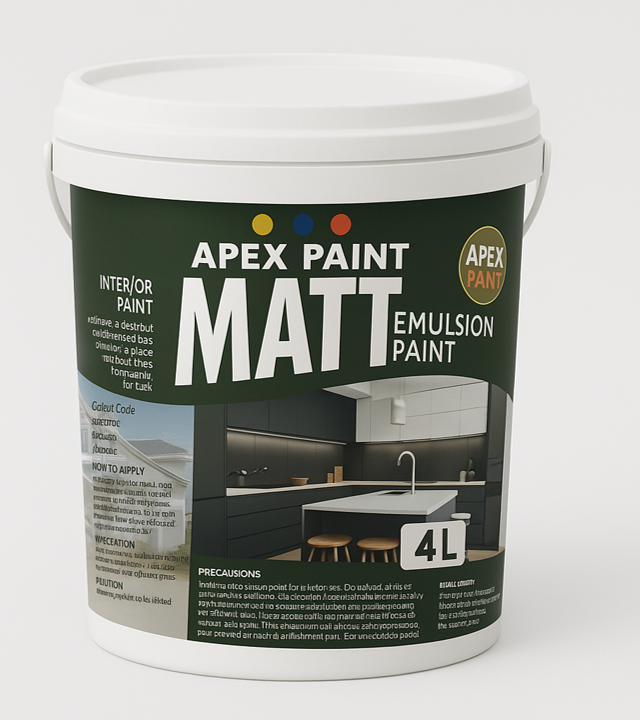 Matt Emulsion – 4 Litres
